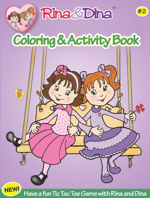 Rina & Dina Coloring and Activity Book #2