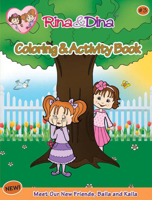 Rina & Dina Coloring and Activity Book #3